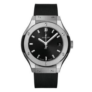 Hublot Classic Fusion Titanium 33mm Watch Black.NX.1470.RX Ref. 581