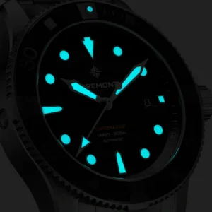 Bremont Supermarine 500M 43mm Mens Watch Black Ref. SM43-DT-SS-BK-B - Aurevorn Watches