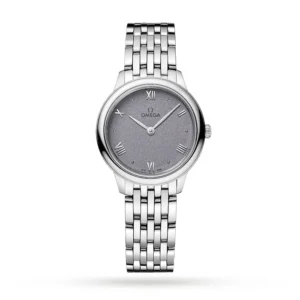 Omega De Ville Prestige Quartz 27.5mm Ladies Watch Purple Ref. O43410286003001