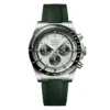 Longines Conquest 42mm Mens Watch Green Rubber Strap Ref. L38354029