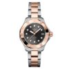 TAG Heuer Aquaracer Professional 200 Solargraph 34mm Ladies Watch Black.BB0005 Ref. WBP1324