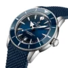 Breitling Superocean Heritage B31 Automatic 42mm Mens Watch Blue Rubber Ref. AB3111161C1S1