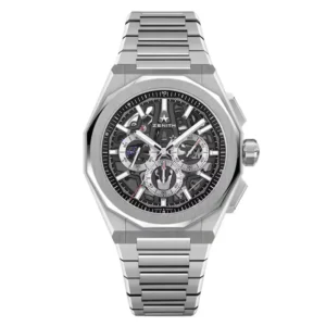 Zenith Defy Skyline Chronograph Skeleton 42mm Mens Watch Black Interchangeable Strap.9500.3600/78.I001 Ref. 03