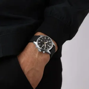 IWC Schaffhausen IWC Pilot’s Chronograph 43mm APXGP Mens Watch Black Ref. IW378009 - Aurevorn Watches