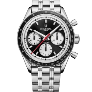 Universal Genève The Compax 39.5mm, Steel, White Dial UGCO002 39.5 mm