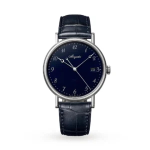 Breguet Classique 5177 38mm, 18K White Gold, Leather, Blue Dial 5177BB/2Y/9V6 38 mm - Aurevorn Watches