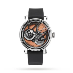 Speake Marin Dual Time Watches of Switzerland Group Edition Pink 42mm, Titanium, Rubber, Pink Dial 914209380 42 mm