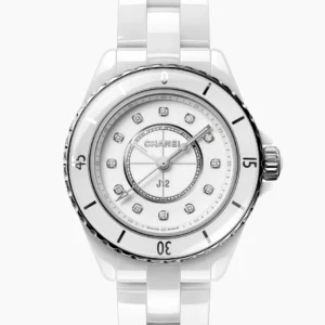 Chanel J12 28MM 28mm, Ceramic, White Dial H10134 28 mm