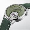 Armin Strom Tribute 1 Green 38mm, Steel, Leather, Green Jade Dial