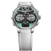 MB&F LM Sequential EVO 44mm, Titanium, Rubber, Ice Blue Dial 11.TR.LG 44 mm