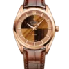 Universal Genève The Polerouter Hardstone 39mm, 18K Rose Gold, Leather, Brown Dial, Ref. UGPO013 39 mm