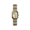 Chanel Première Iconic Chain Gold Brown 26.1mm, Steel Case, Steel Chain Bracelet with 18K Yellow Gold Coating H11152 15 mm